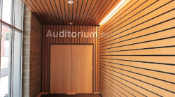 Franklin H.S. entry into auditorium Franklin H.S. entry into auditorium