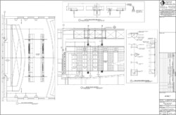 Grant drawing plan + section view auditorium Grant drawing plan + section view auditorium