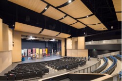 McDaniel H.S. new theatre McDaniel H.S. new theatre