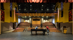 Roosevelt H.S. stage complete Roosevelt H.S. stage complete